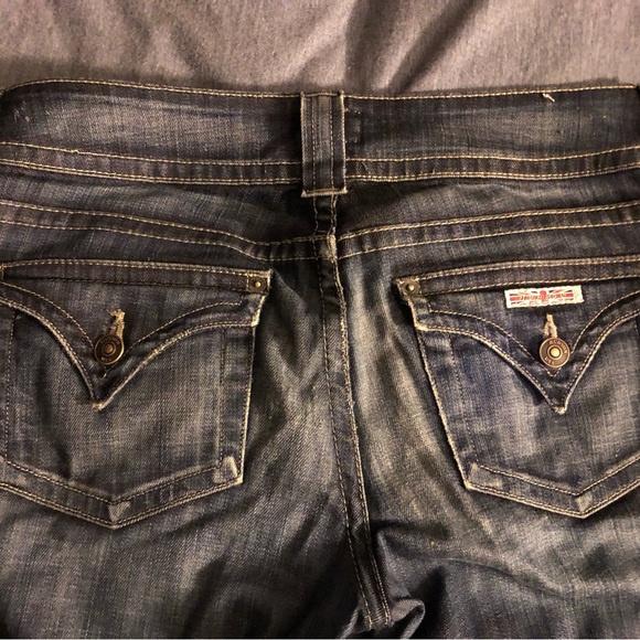 HUDSON Jeans Bootcut Low-rise Womens Sz 28 L Misses 8 Distressed Los Angeles NM - Picture 13 of 15